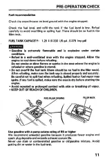 Preview for 12 page of Honda HS621 Owner'S Manual