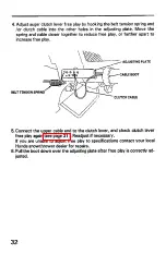 Предварительный просмотр 33 страницы Honda HS621 Owner'S Manual