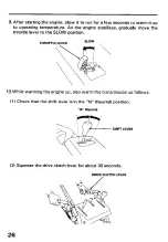 Preview for 27 page of Honda HS624 Owner'S Manual