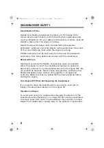 Предварительный просмотр 8 страницы Honda HS724 Owner'S Manual