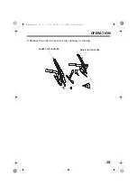 Предварительный просмотр 31 страницы Honda HS724 Owner'S Manual