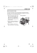 Предварительный просмотр 33 страницы Honda HS724 Owner'S Manual