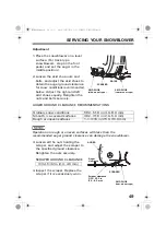 Предварительный просмотр 51 страницы Honda HS724 Owner'S Manual