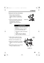 Предварительный просмотр 55 страницы Honda HS724 Owner'S Manual