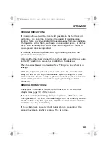 Предварительный просмотр 57 страницы Honda HS724 Owner'S Manual