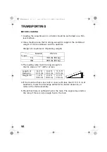 Предварительный просмотр 58 страницы Honda HS724 Owner'S Manual