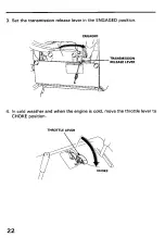 Preview for 23 page of Honda HS828 Owner'S Manual