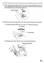 Preview for 26 page of Honda HS828 Owner'S Manual