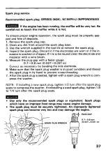 Preview for 38 page of Honda HS828 Owner'S Manual