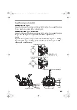 Предварительный просмотр 33 страницы Honda HSM1380i Owner'S Manual