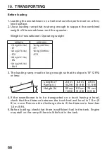 Предварительный просмотр 69 страницы Honda HSS1380 Owner'S Manual