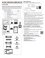 Предварительный просмотр 4 страницы Honda HSS724A Owner'S Manual