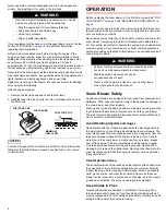 Предварительный просмотр 6 страницы Honda HSS724A Owner'S Manual