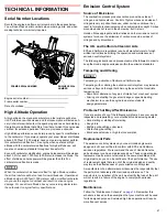 Предварительный просмотр 21 страницы Honda HSS724A Owner'S Manual