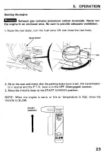 Preview for 25 page of Honda HT-R3811 Owner'S Manual