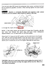 Preview for 35 page of Honda HT-R3811 Owner'S Manual