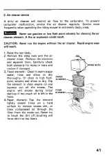 Preview for 43 page of Honda HT-R3811 Owner'S Manual