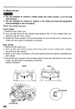 Preview for 48 page of Honda HT-R3811 Owner'S Manual