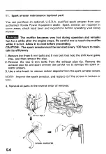 Preview for 56 page of Honda HT-R3811 Owner'S Manual