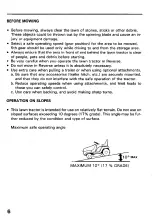 Preview for 8 page of Honda HT4213 Owner'S Manual