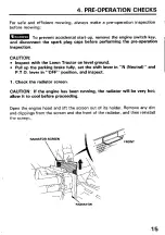 Preview for 17 page of Honda HT4213 Owner'S Manual