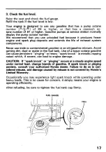 Preview for 19 page of Honda HT4213 Owner'S Manual