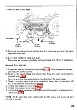 Preview for 41 page of Honda HT4213 Owner'S Manual