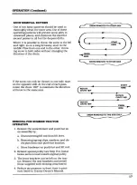 Preview for 20 page of Honda HTA SB1013 A Operator'S Manual