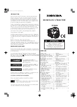 Предварительный просмотр 25 страницы Honda iGX440 Owner'S Manual