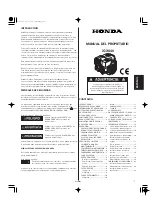 Предварительный просмотр 49 страницы Honda iGX440 Owner'S Manual