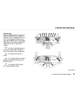 Предварительный просмотр 96 страницы Honda Insight 2000 Owner'S Manual