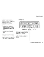 Предварительный просмотр 102 страницы Honda Insight 2000 Owner'S Manual