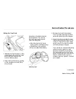 Preview for 122 page of Honda Insight 2000 Owner'S Manual