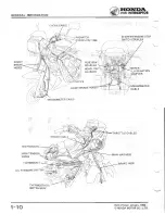 Предварительный просмотр 13 страницы Honda InterceptorVF700F Shop Manual