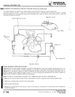 Предварительный просмотр 17 страницы Honda InterceptorVF700F Shop Manual