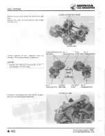 Предварительный просмотр 61 страницы Honda InterceptorVF700F Shop Manual