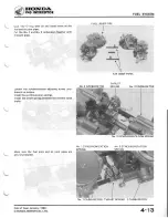 Предварительный просмотр 64 страницы Honda InterceptorVF700F Shop Manual