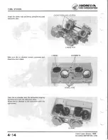 Предварительный просмотр 65 страницы Honda InterceptorVF700F Shop Manual