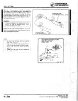 Предварительный просмотр 71 страницы Honda InterceptorVF700F Shop Manual