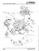 Предварительный просмотр 73 страницы Honda InterceptorVF700F Shop Manual