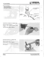 Предварительный просмотр 99 страницы Honda InterceptorVF700F Shop Manual