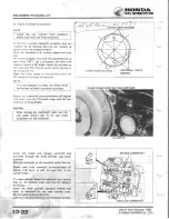 Предварительный просмотр 151 страницы Honda InterceptorVF700F Shop Manual