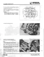 Предварительный просмотр 153 страницы Honda InterceptorVF700F Shop Manual