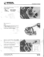 Предварительный просмотр 168 страницы Honda InterceptorVF700F Shop Manual