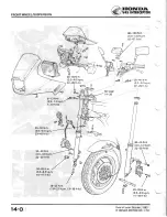 Предварительный просмотр 191 страницы Honda InterceptorVF700F Shop Manual