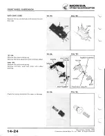 Предварительный просмотр 215 страницы Honda InterceptorVF700F Shop Manual