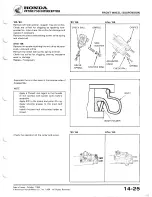 Предварительный просмотр 216 страницы Honda InterceptorVF700F Shop Manual