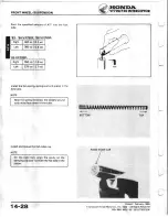 Предварительный просмотр 219 страницы Honda InterceptorVF700F Shop Manual