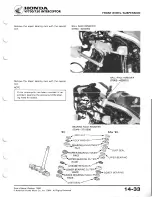 Предварительный просмотр 224 страницы Honda InterceptorVF700F Shop Manual