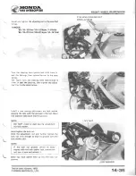 Предварительный просмотр 226 страницы Honda InterceptorVF700F Shop Manual